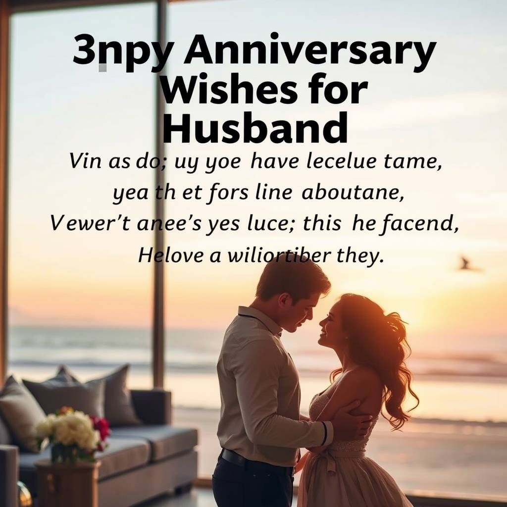 3rd Anniversary Wishes for Husband