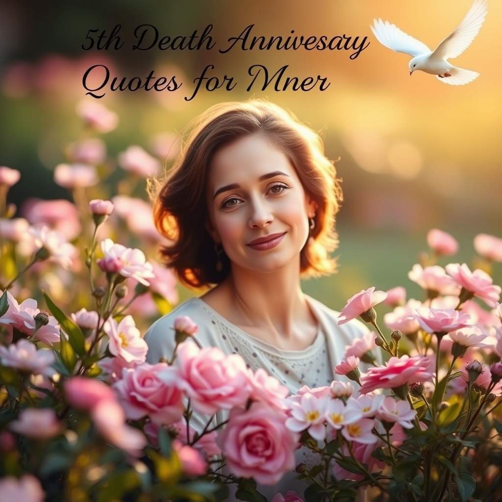 5th Death Anniversary Quotes for Mother