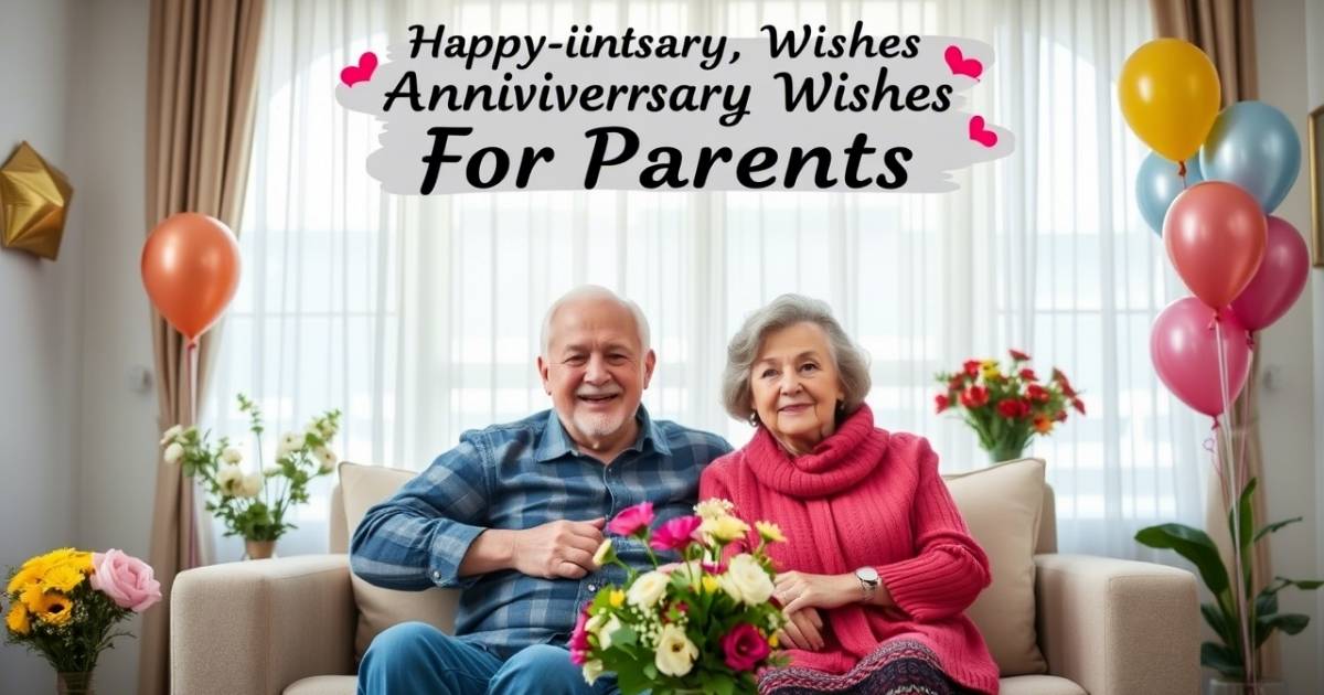 Anniversary Wishes For Parents In Law
