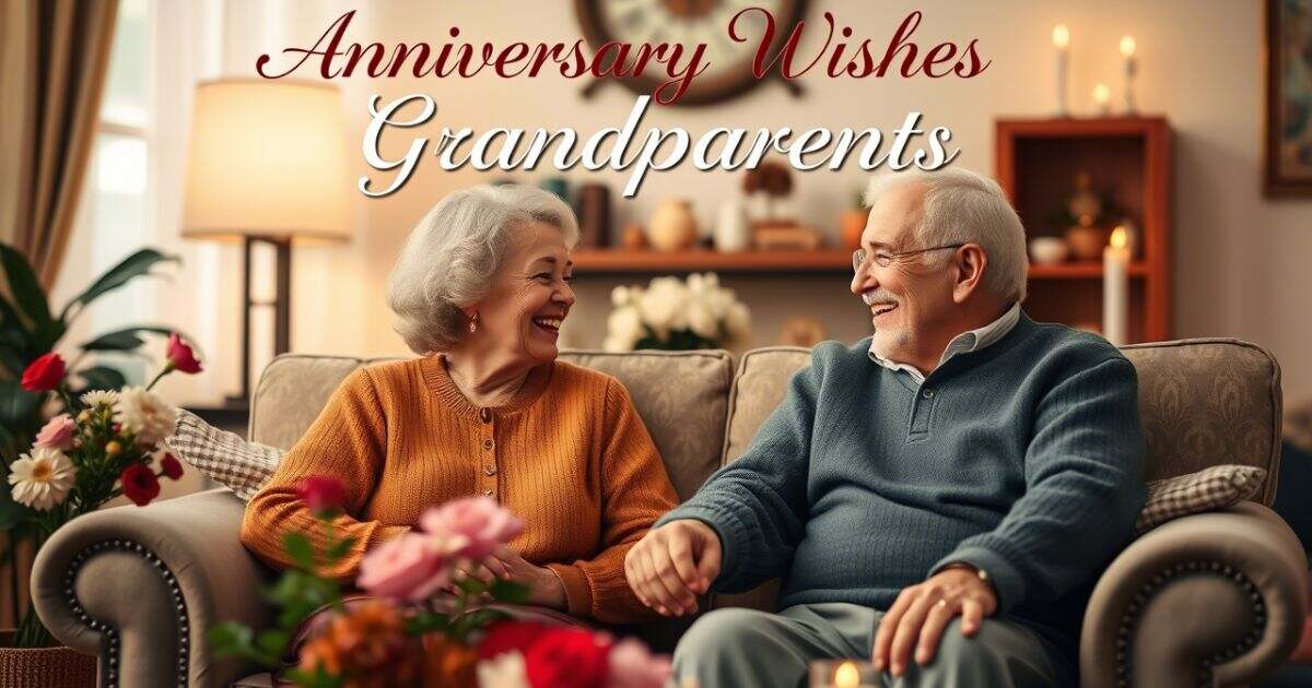 Anniversary Wishes for Grandparents