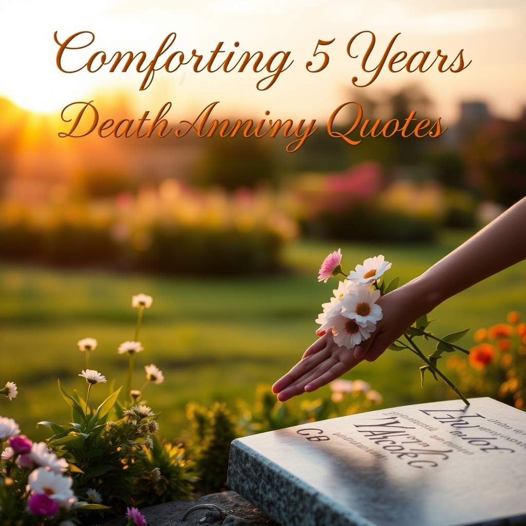 Comforting 5 Years Death Anniversary Quotes Comforting 5 Years Death Anniversary Quotes