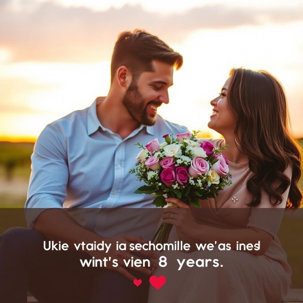 Emotional 8th Anniversary Wishes for Husband