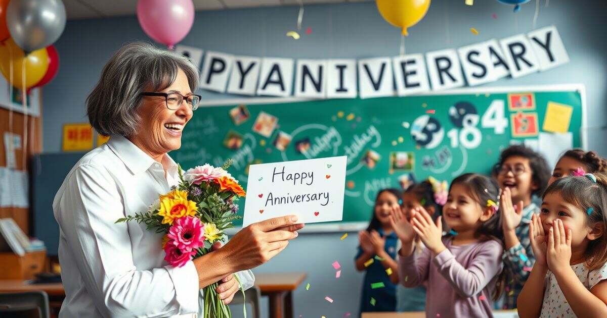 Funny Anniversary Wishes for Principal