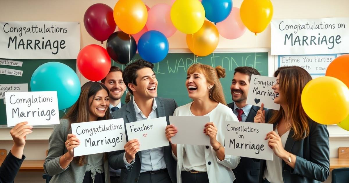 Funny Marriage Wishes for Teacher