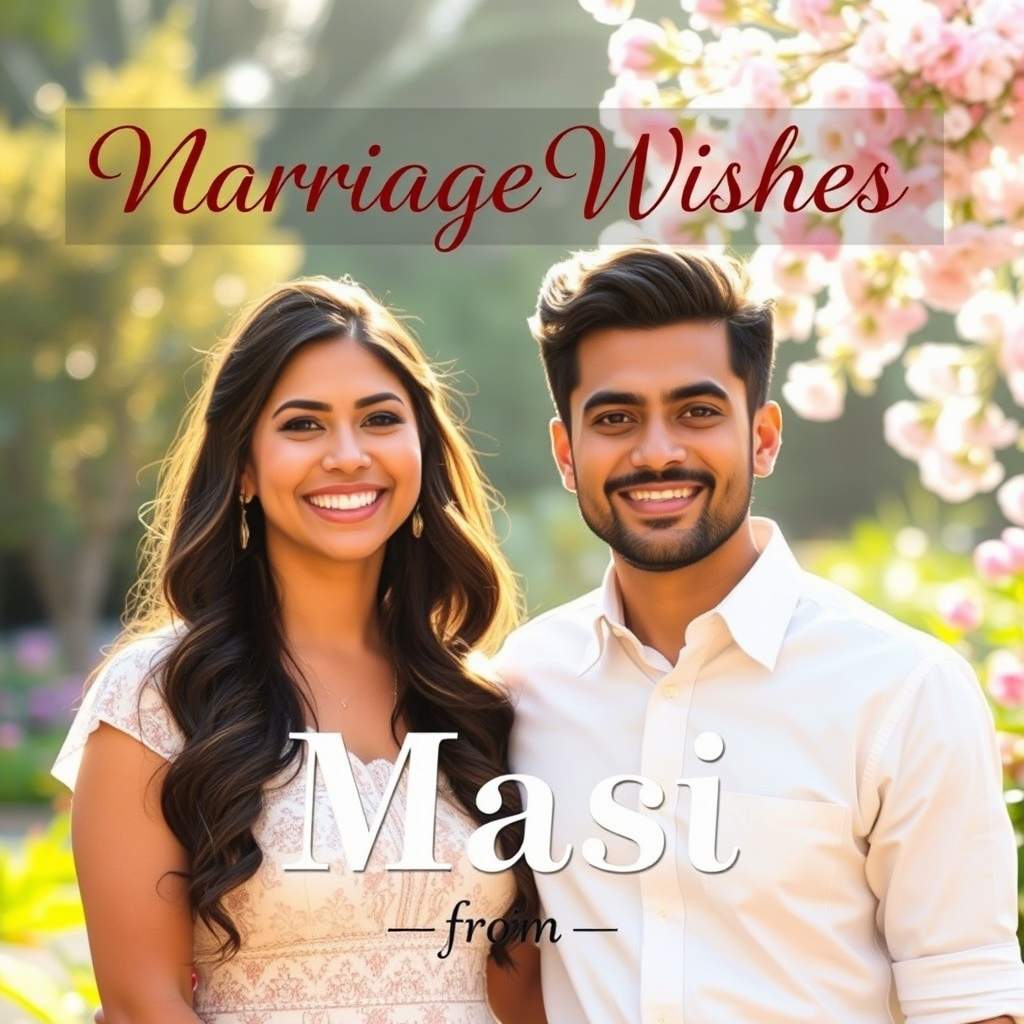 Heartfelt Marriage Wishes for Masi