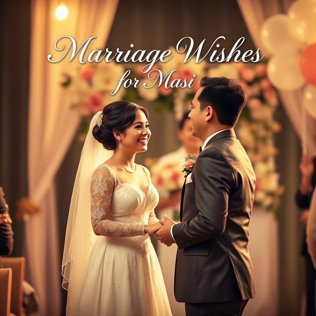 Marriage Wishes for Masi