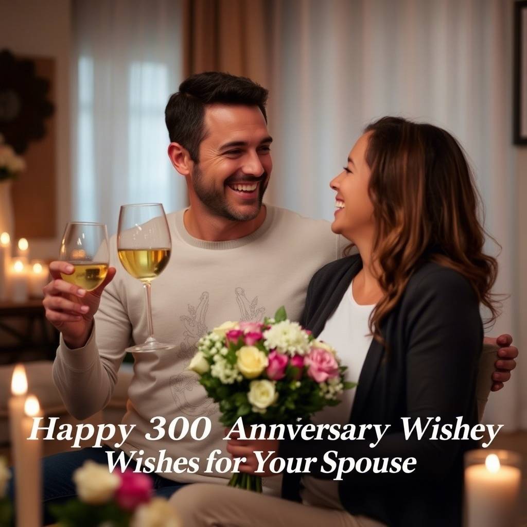 Romantic Happy 30th Anniversary Wishes for Your Spouse