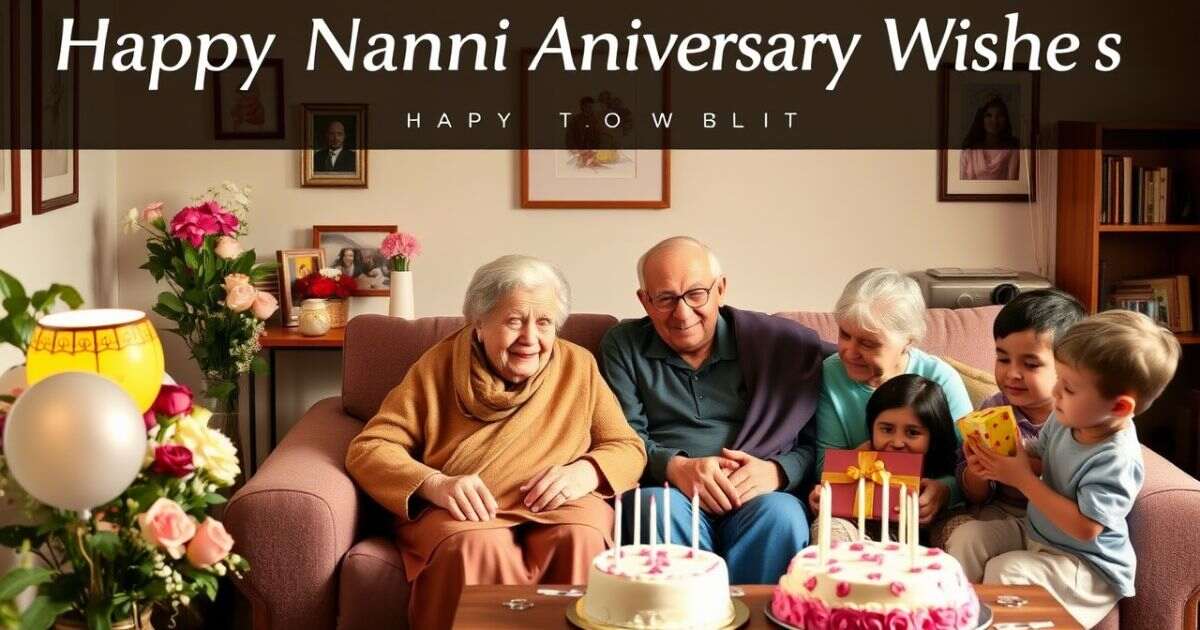 Short Anniversary Wishes for Nana Nani