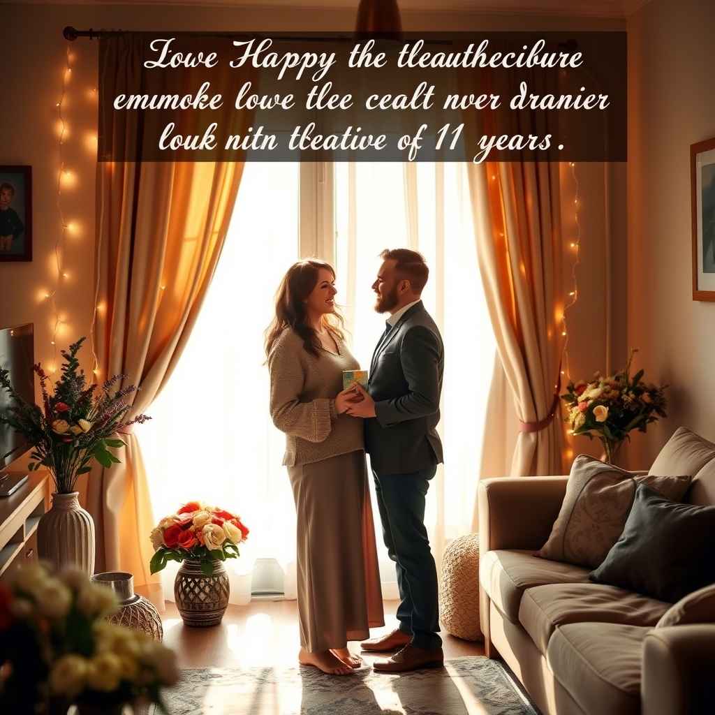 11 Year Anniversary Wishes for Him