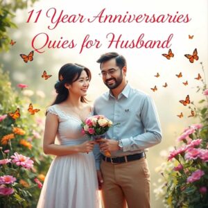 11 Year Anniversary Quotes for Husband
