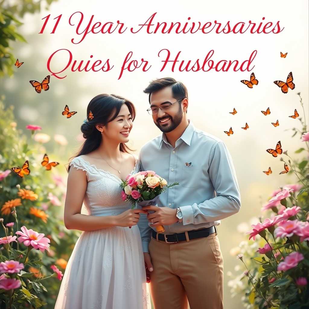 11 Year Anniversary Quotes for Husband