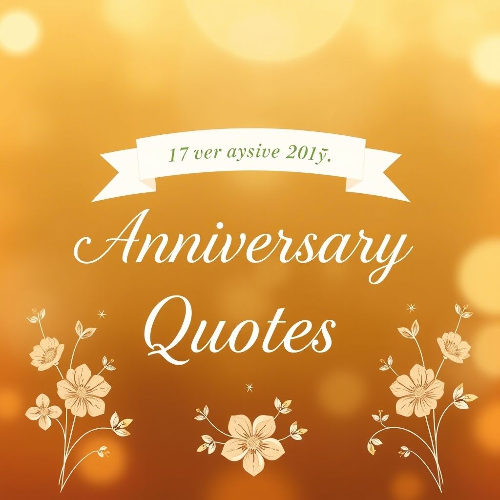17 Year Anniversary Quotes