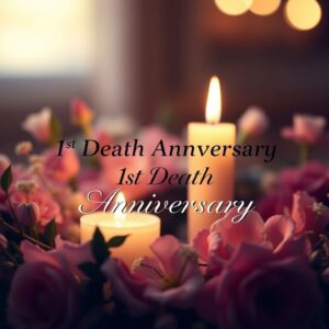 1st Death Anniversary Messages