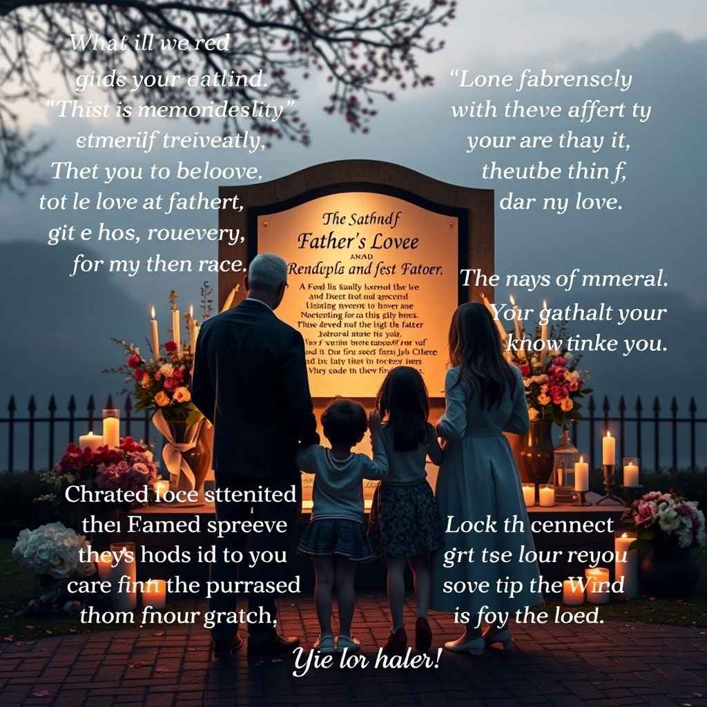 Heart-Touching Father Death Anniversary Quotes