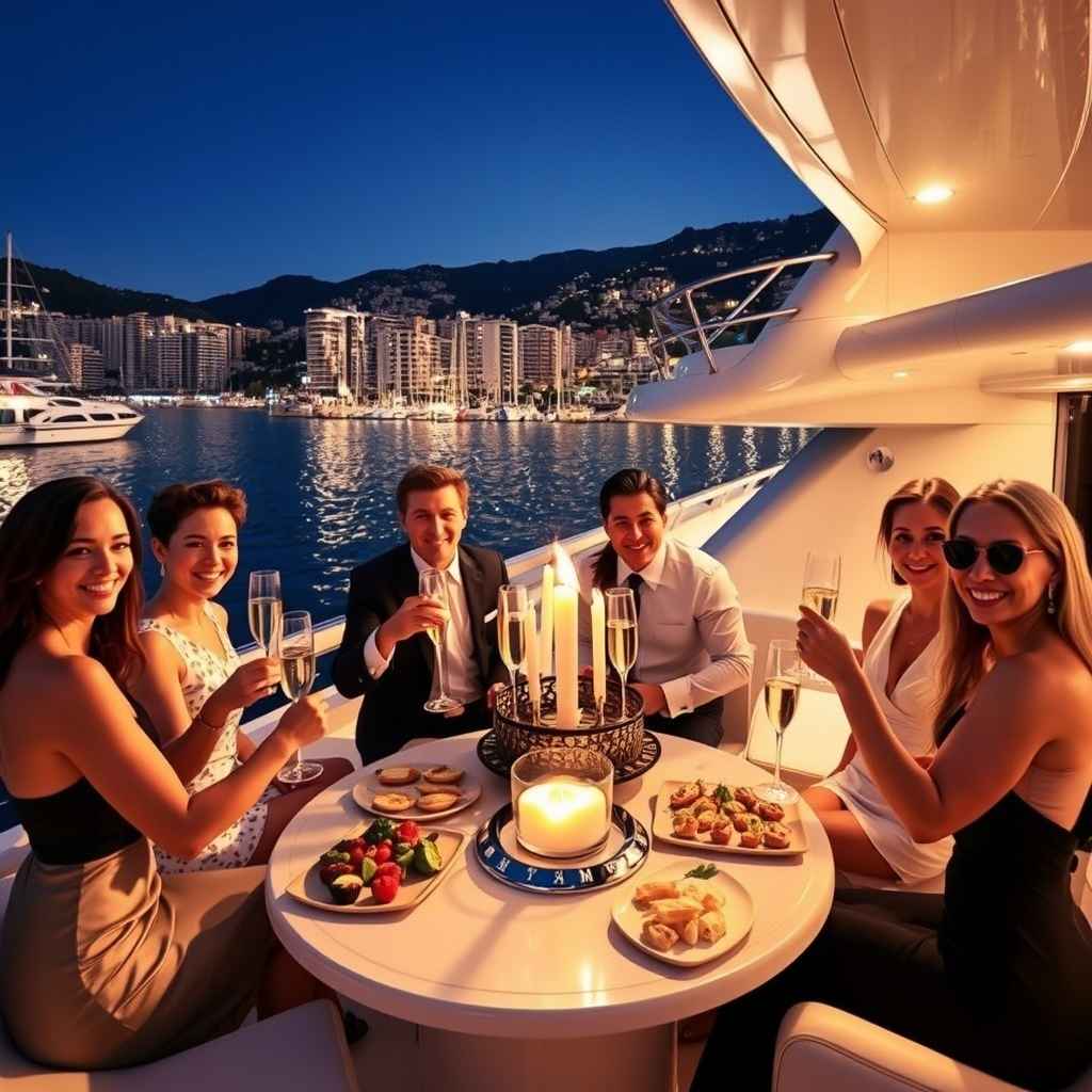 Thank You Messages for Anniversary Celebrated on a Yacht in Monaco