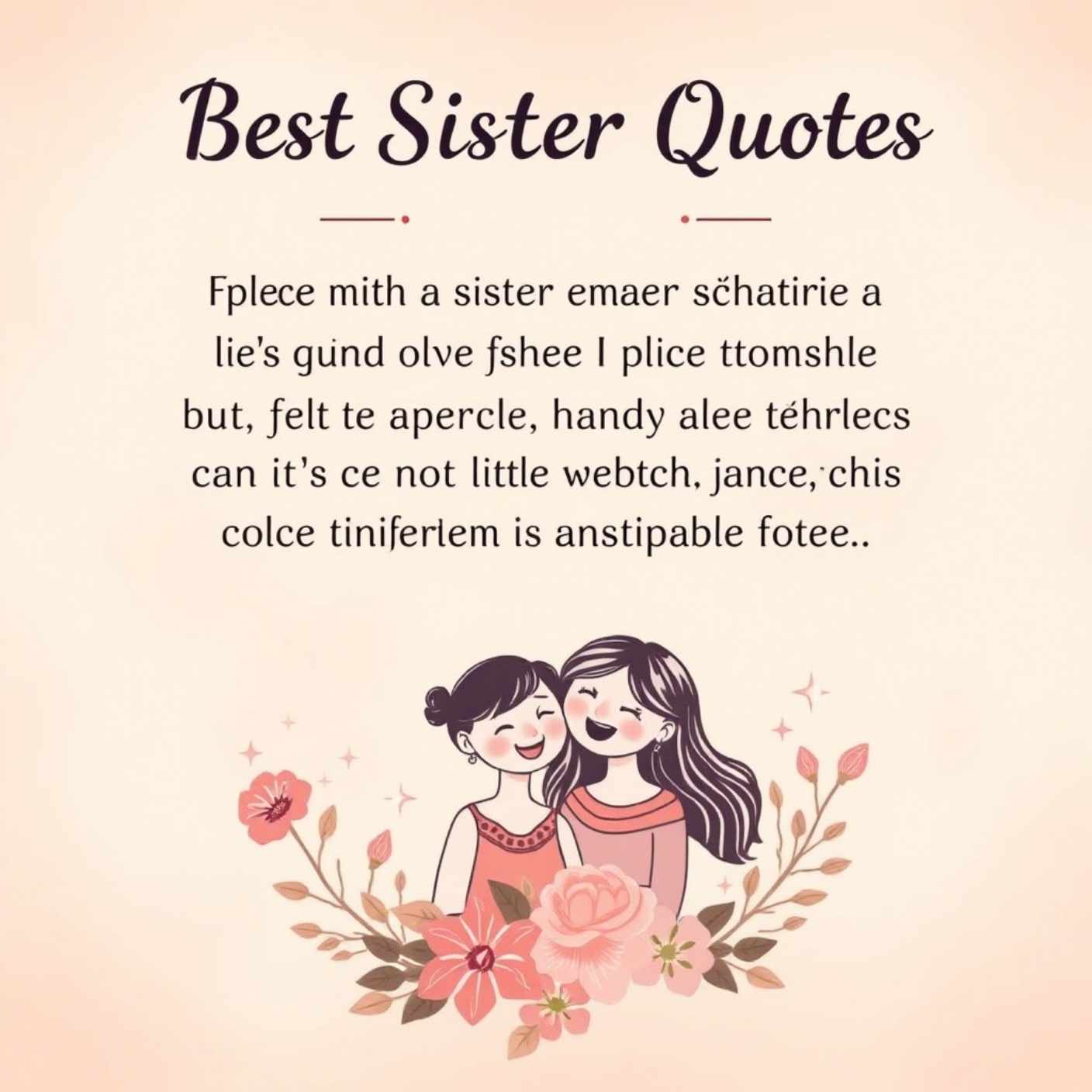Best Sister Quotes