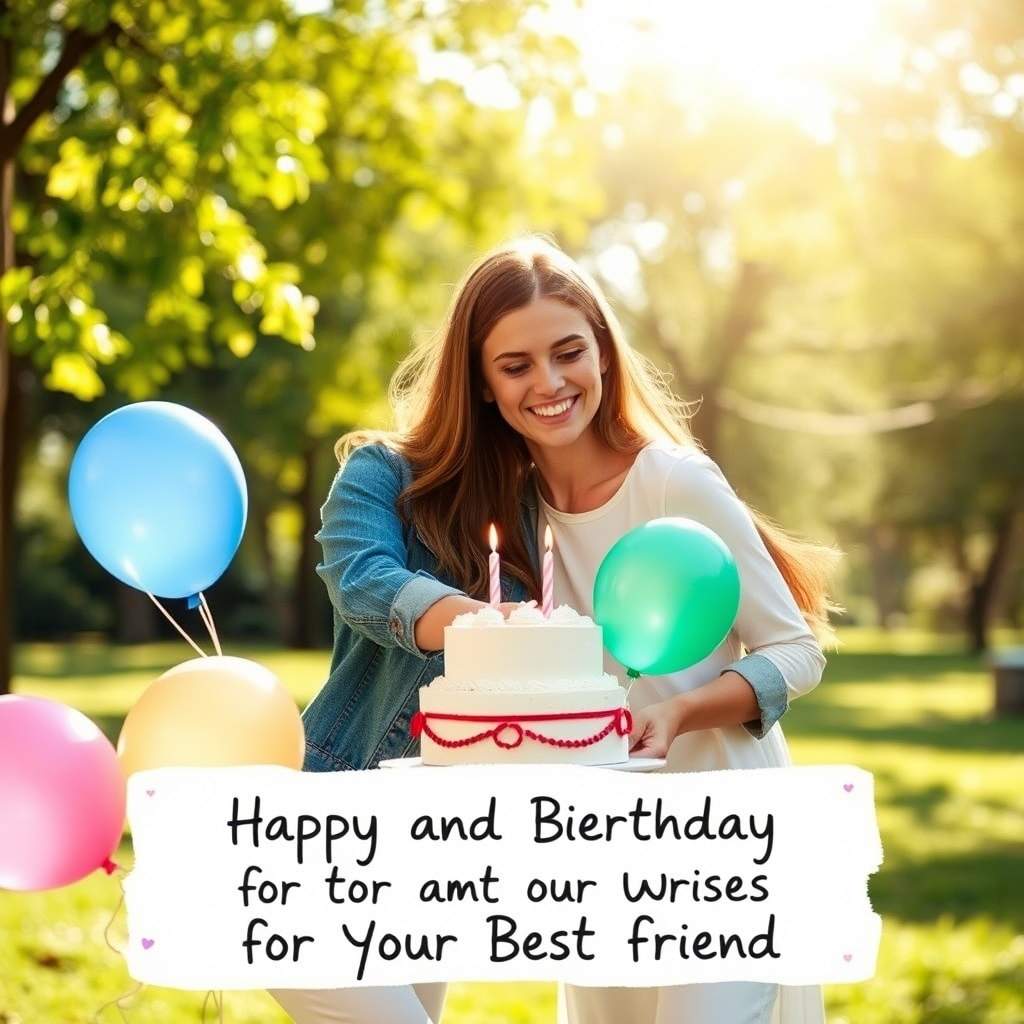 Concise and Heartfelt Birthday Wishes for Your Best Friend