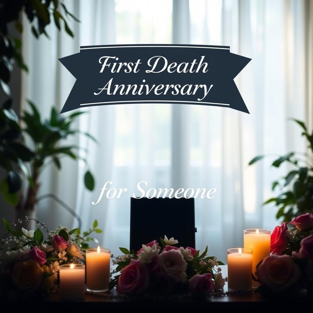 First Death Anniversary Messages for Someone
