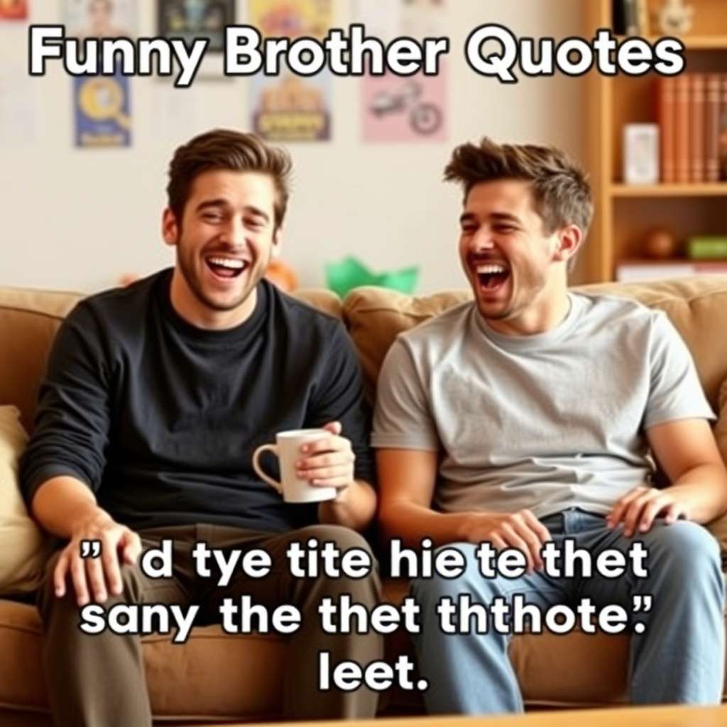 Funny Brother Quotes