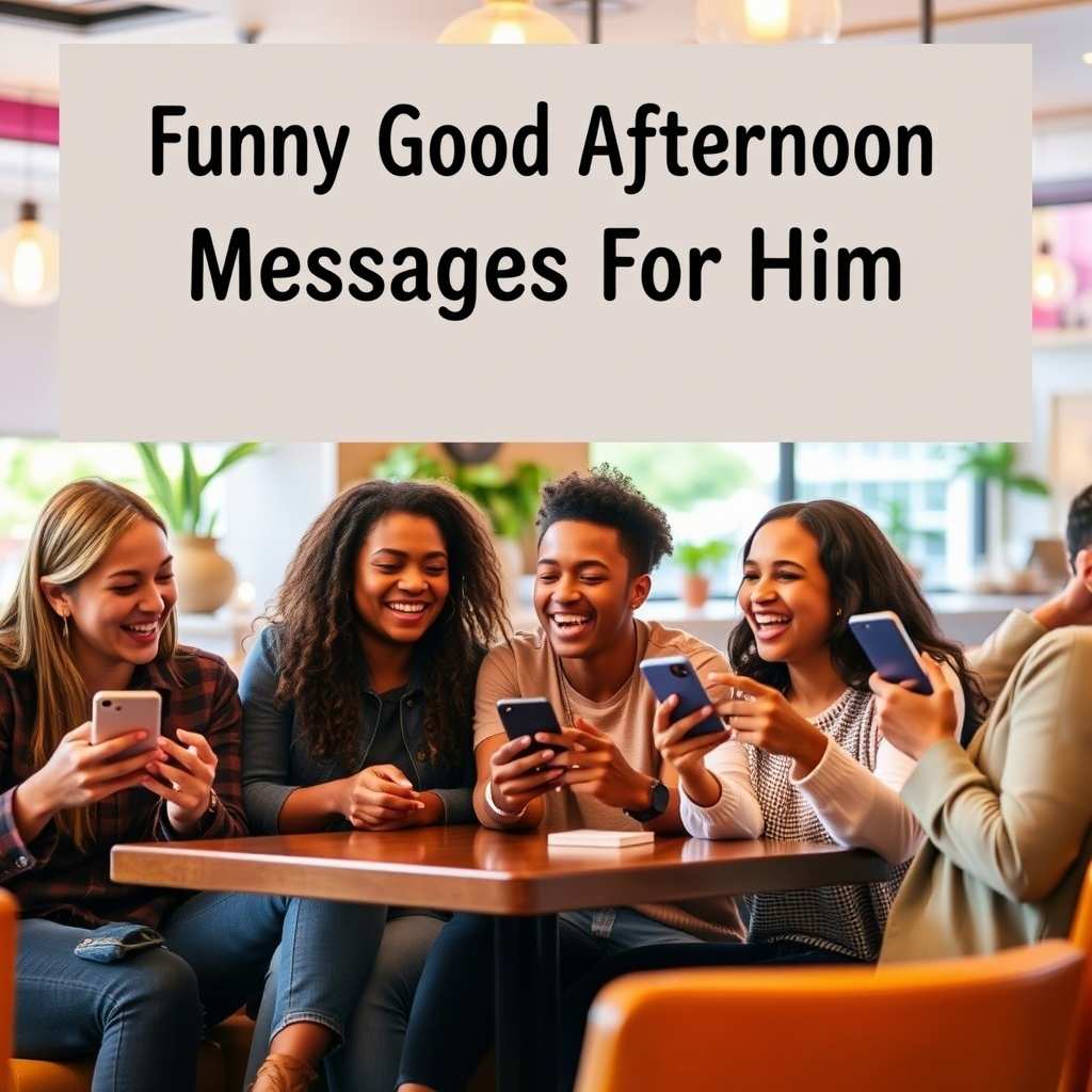 Funny Good Afternoon Messages For Him