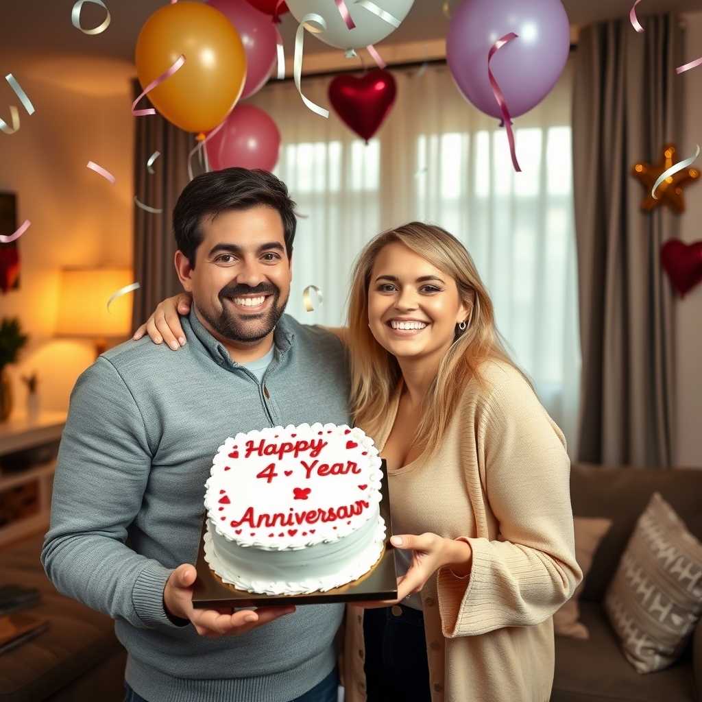 Happy 4-Year Anniversary For Couples Relationships