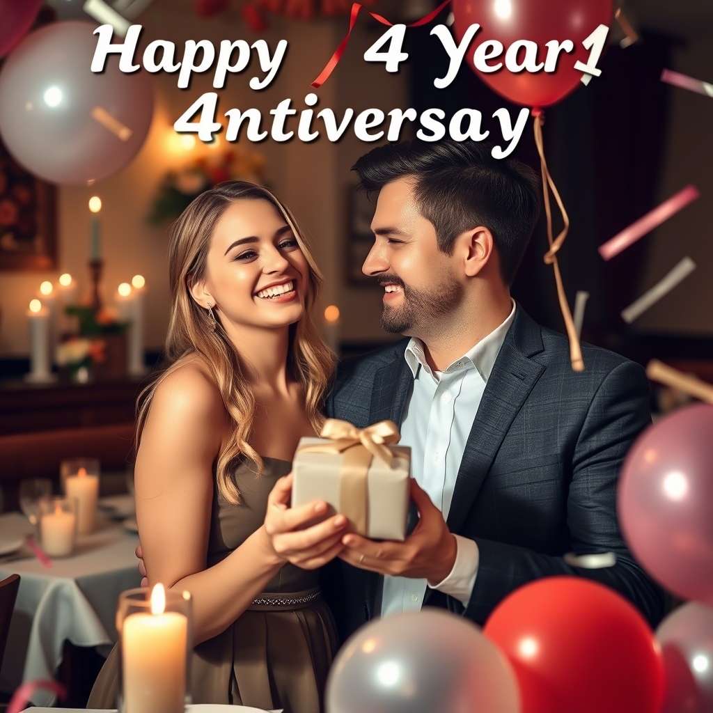 Happy 4-Year Anniversary For Girlfriend