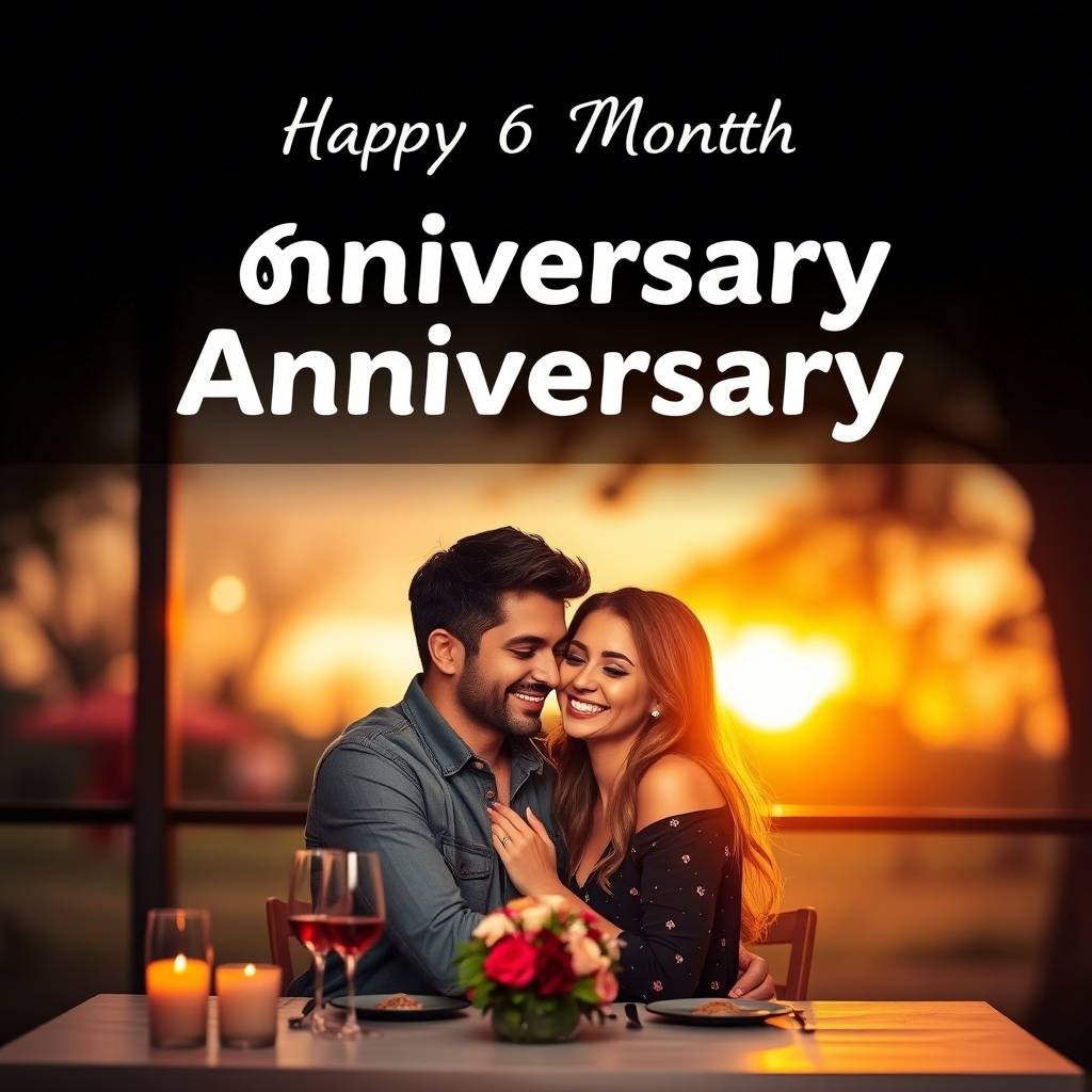 Happy 6 Month Anniversary For Boyfriend