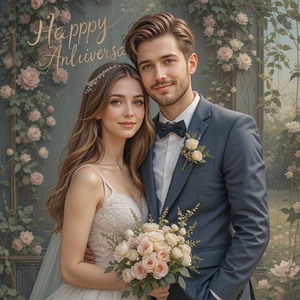 Happy Anniversary Daughter and Son-in-Law