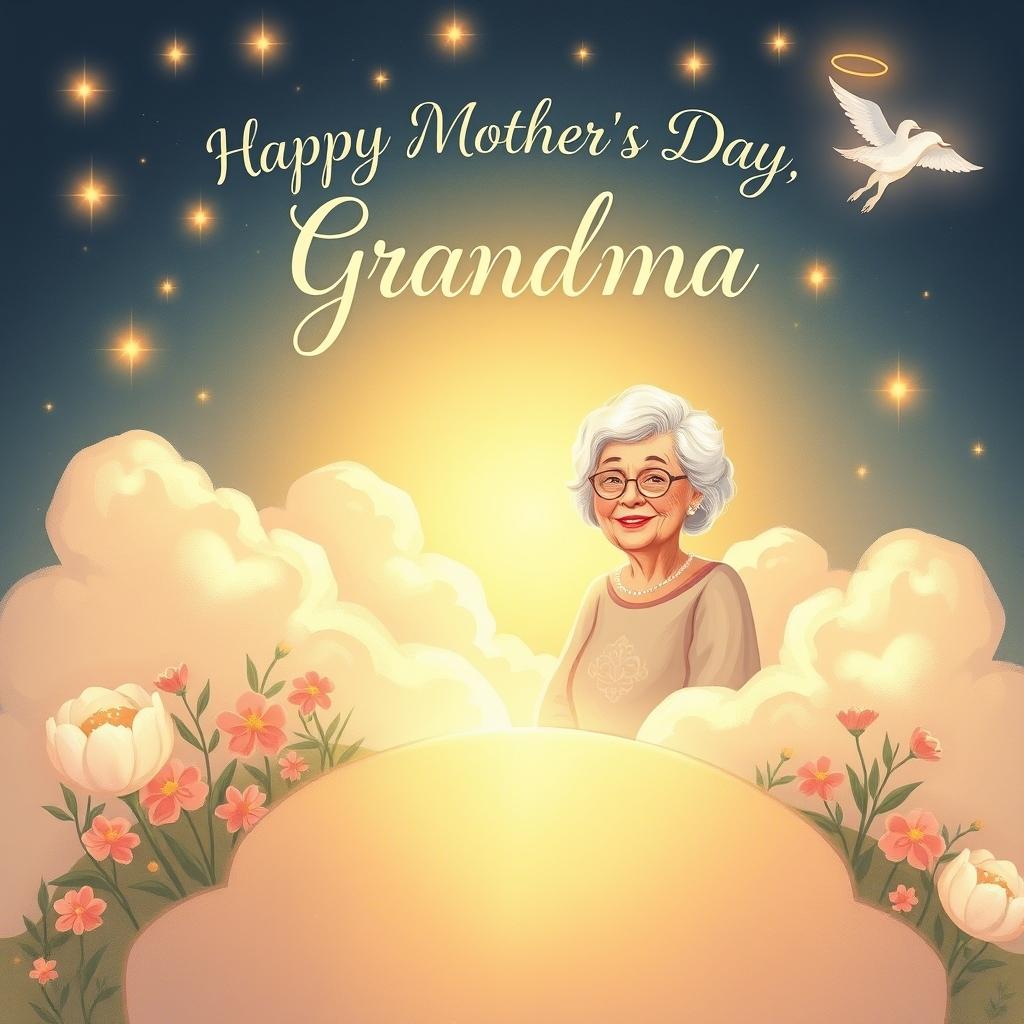 Happy Mother's Day, Grandma In Heaven