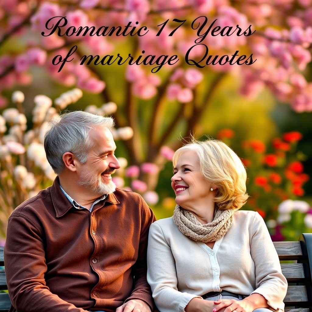 Romantic 17 Years of Marriage Quotes