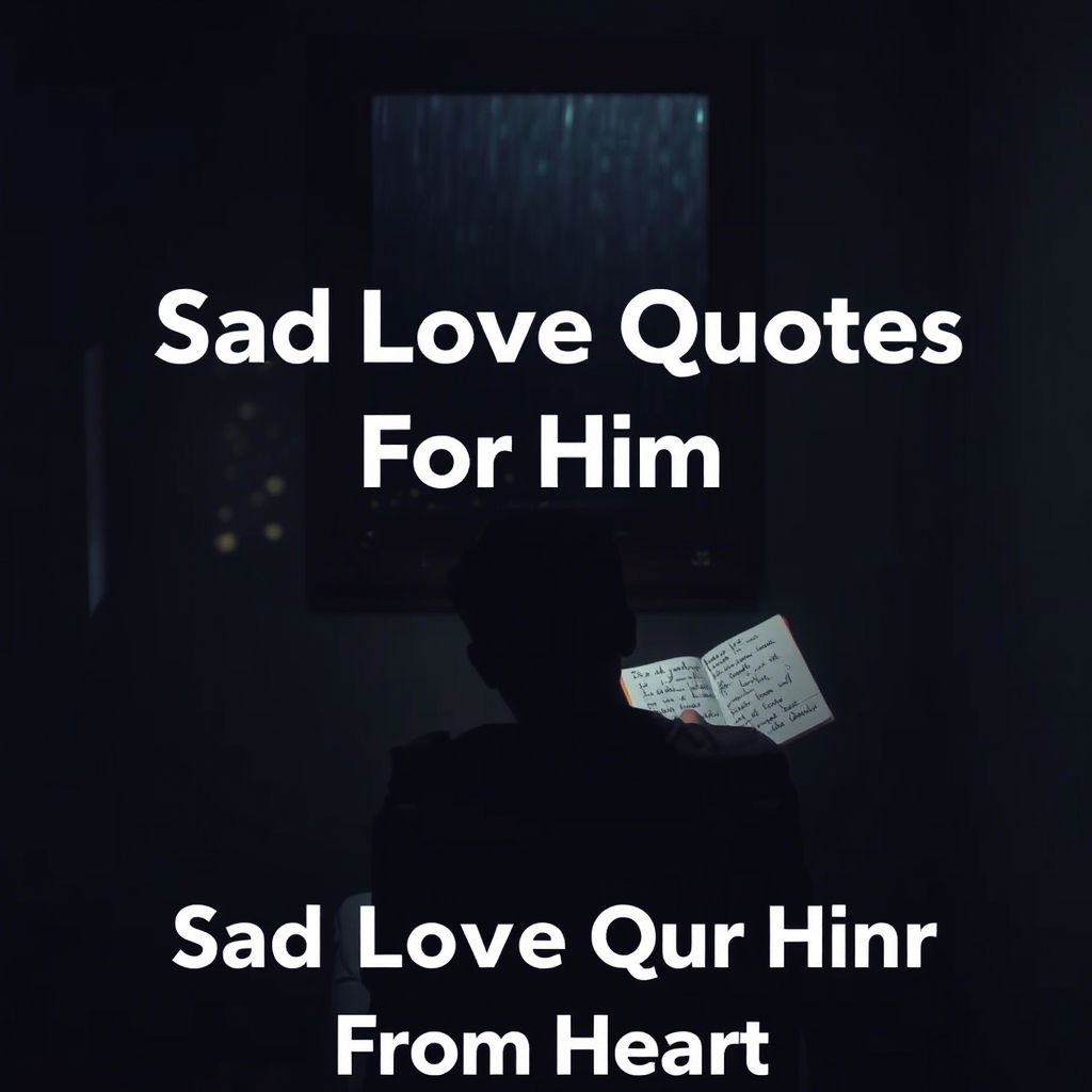 Sad Love Quotes For Him From Heart