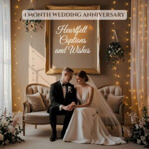 1 month wedding anniversary