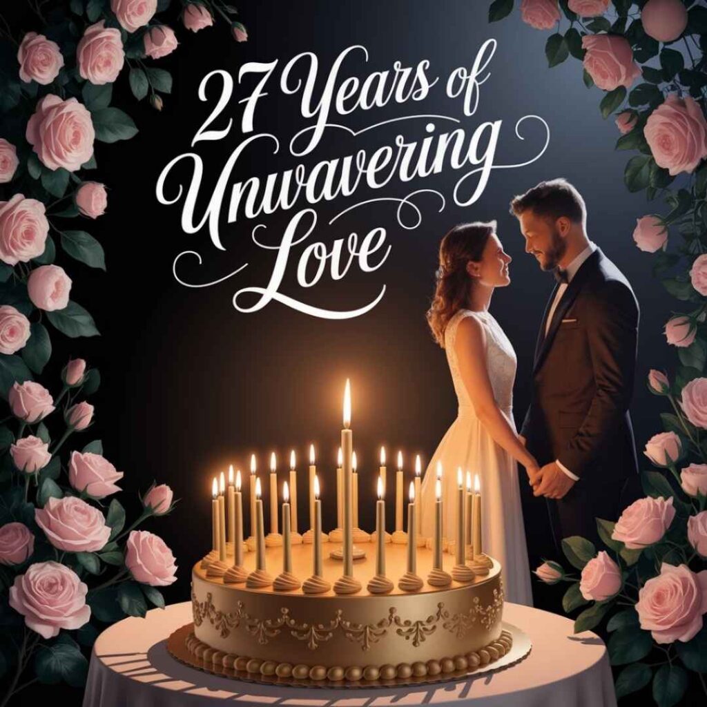 27th Wedding Anniversary Quotes for Couple
