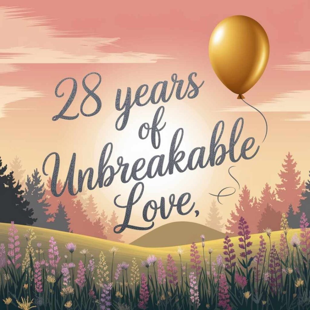 28th Anniversary Quotes