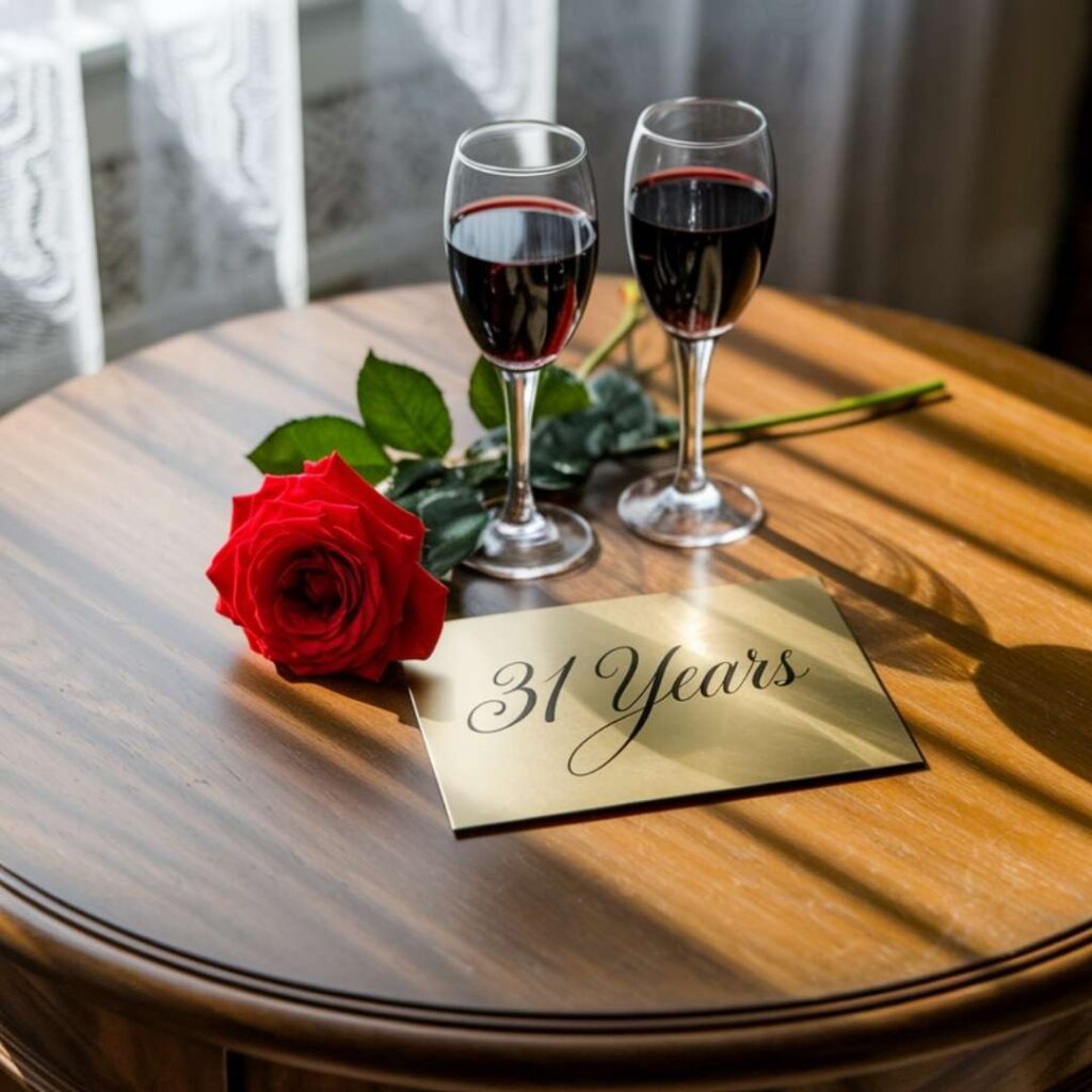 31st Wedding Anniversary Quotes for Wife