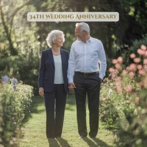 34th Wedding Anniversary
