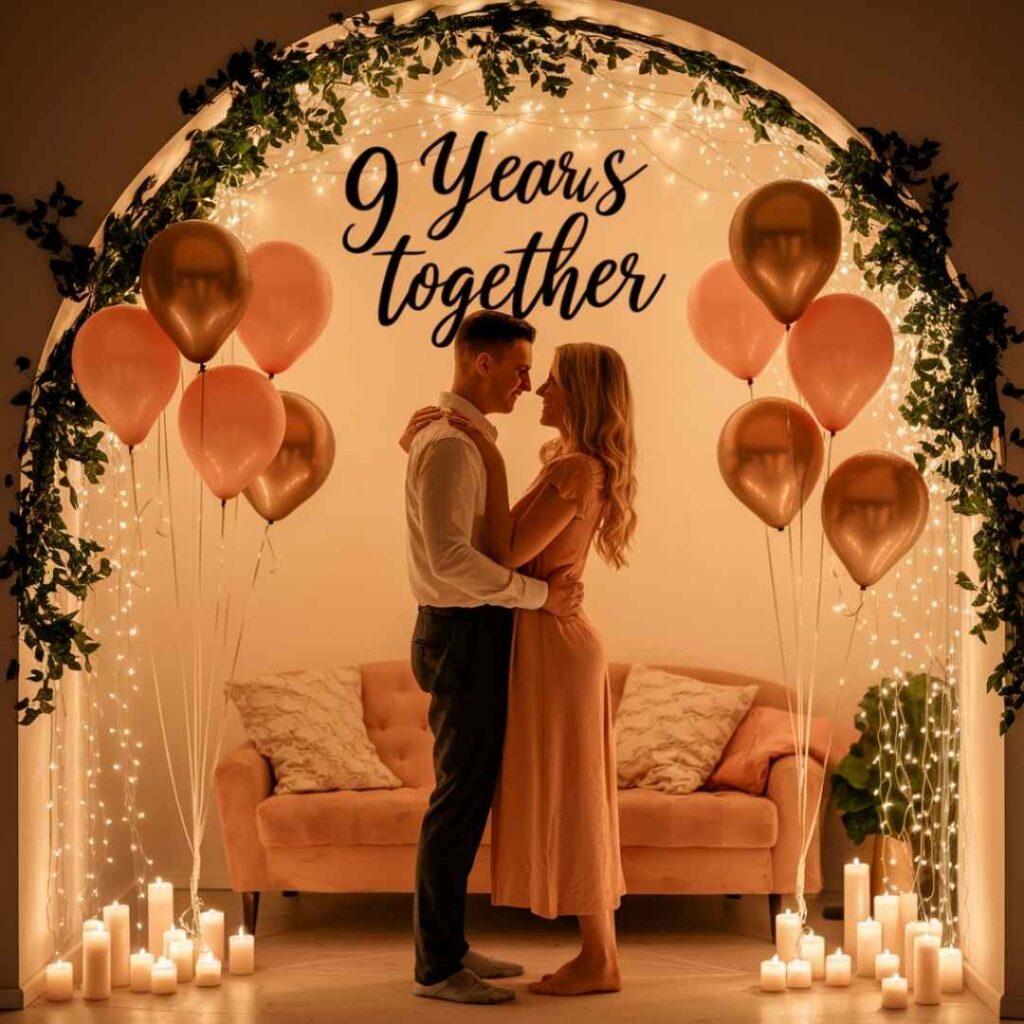 9th Anniversary Wishes for Girlfriend