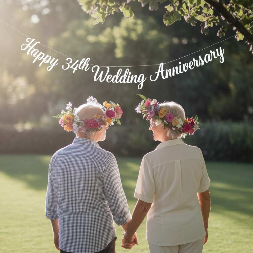Happy 34th Wedding Anniversary Quotes for Parents